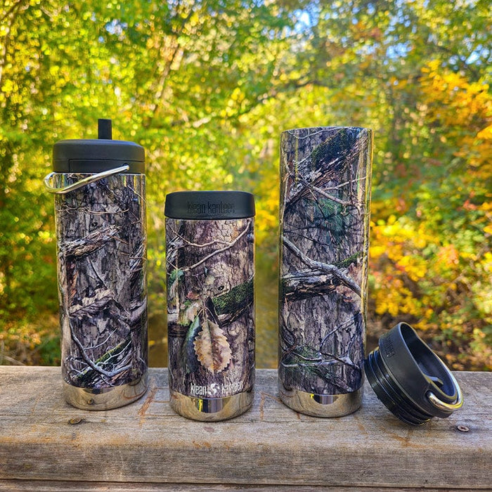 Klean Kanteen 12oz TKWide with Café Cap - Mossy Oak