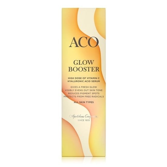 3 × ACO Face Glow Vitamin C Booster 30ml (1.01 fl oz) – Brightening & Hydrating Facial Serum