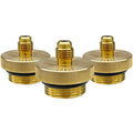 3/4" Brass Quick Connect Fittings (3)