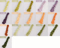 400m Suzhou Embroidery Untwisted Mulberry Silk Thread(Green and Orange) - Ronghua Threads