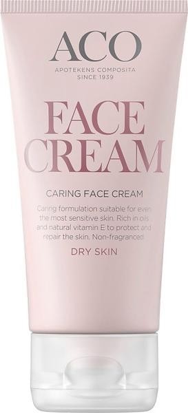5 × ACO Face Caring Face Cream 50ml (1.69 fl oz) – Swedish Daily Moisturizing Face Cream for Normal, Dry & Sensitive Skin