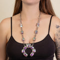 92133 - Crystal Pendant Necklace - AB