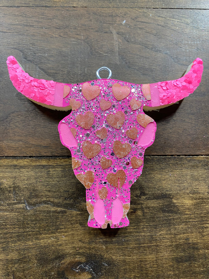 Valentine Heart Aztec Bull Freshie