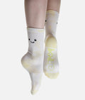 Active Happy Face Socks – Mid-Calf Rise for Gym and Beyond