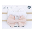 Ali+Oli Headband Bow Set