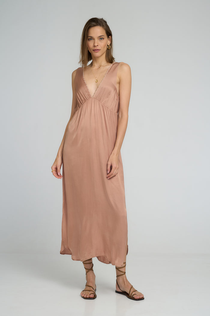 AMAZONIA DRESS | Rose Bisque - Darling & Domain