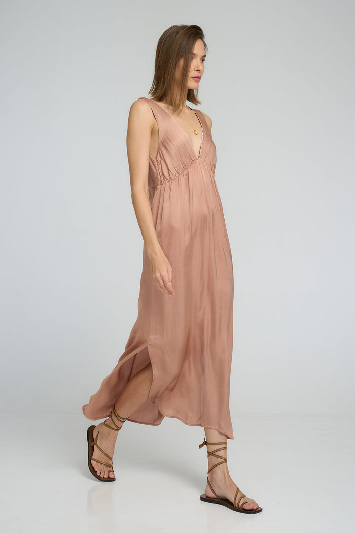 AMAZONIA DRESS | Rose Bisque - Darling & Domain