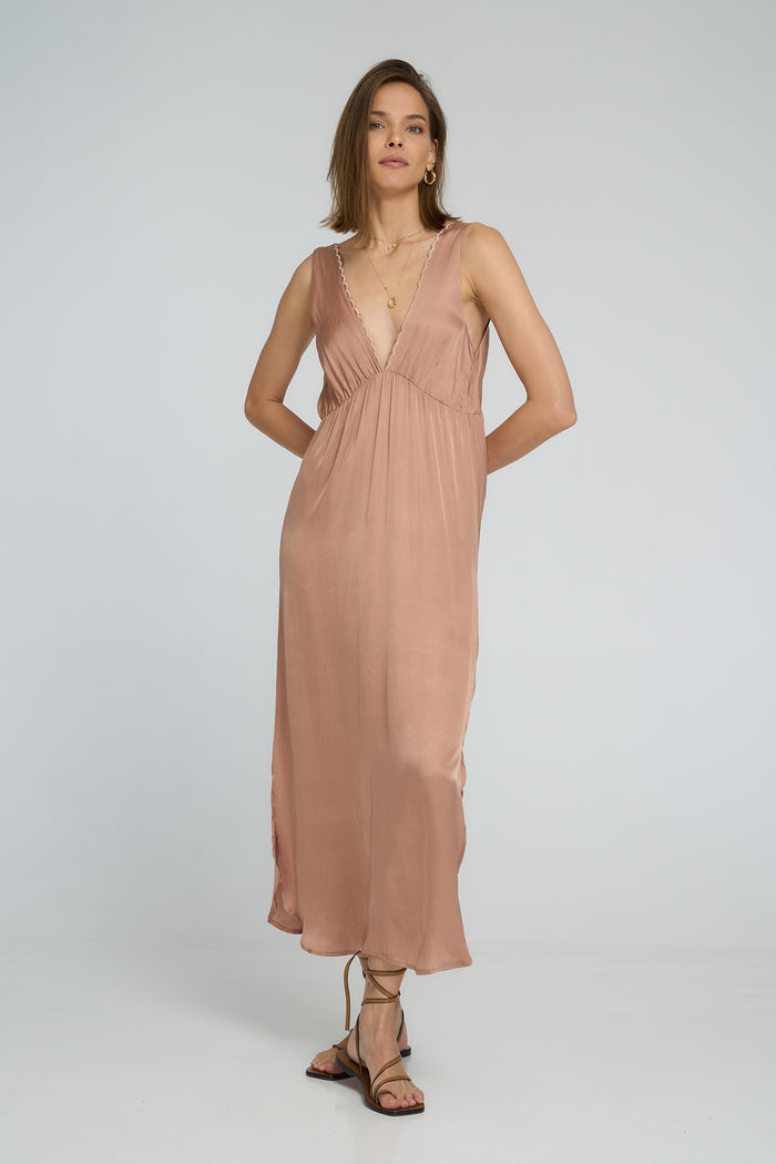 AMAZONIA DRESS | Rose Bisque - Darling & Domain