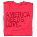 America Needs Love Heather Red