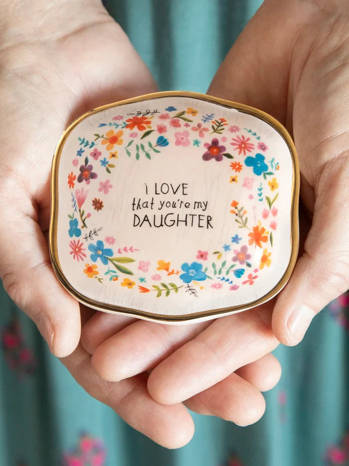 Antiqued Trinket Bowl - Daughter-view 1