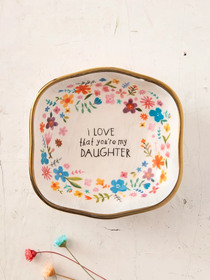 Antiqued Trinket Bowl - Daughter-view 2
