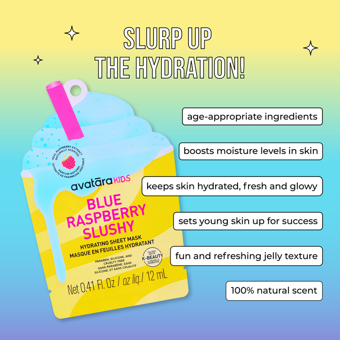 Avatara - Blue Raspberry Slushy Kid's Mask