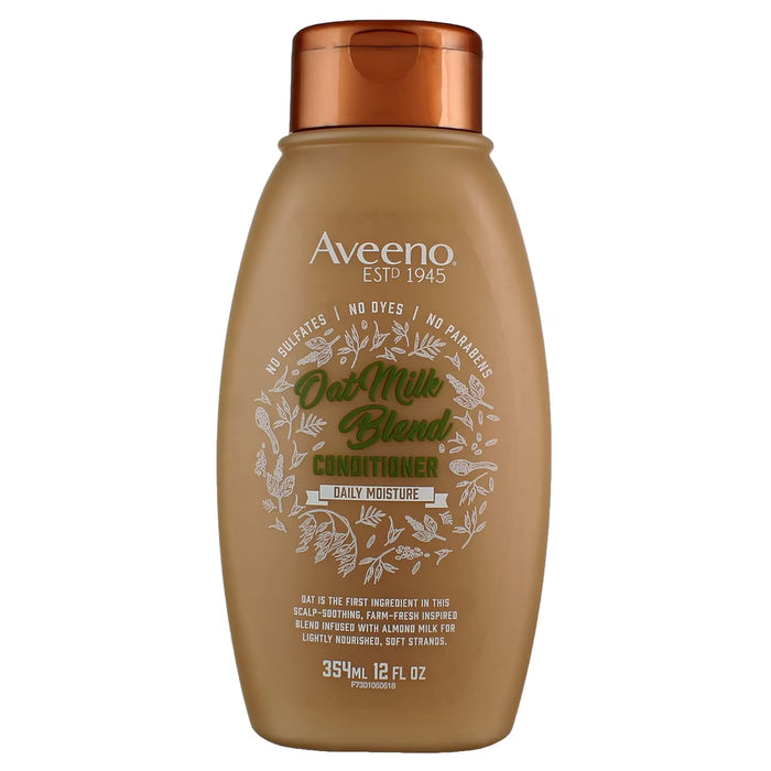 Aveeno Oat Milk Blend Daily Moisture Conditioner - 12 oz - 4 Pack