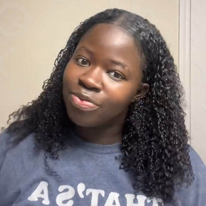 machine made budget kinky curly crochet hair extensions for braiding