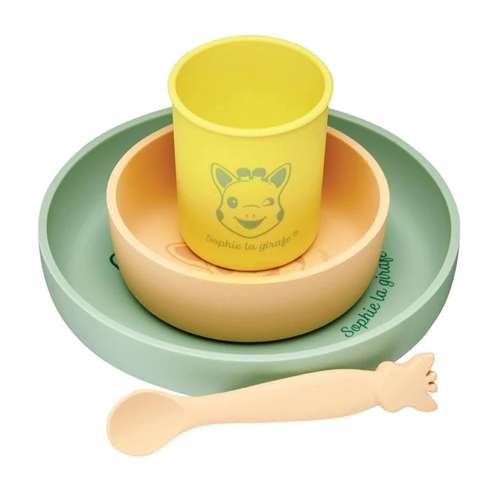 Baby Silicone Feeding Set for First Meals