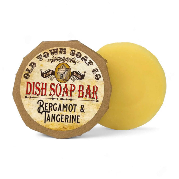 Bergamot & Tangerine -Dish Soap Bar - Old Town Soap Co.