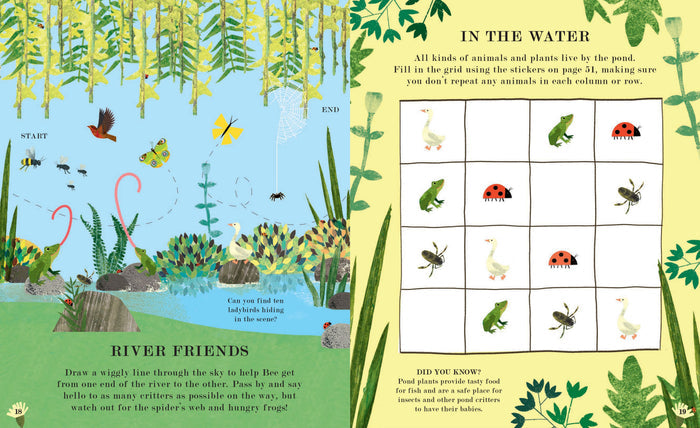 Book - Bee: Natures Tiny Miracle Activity Book - Spread 3