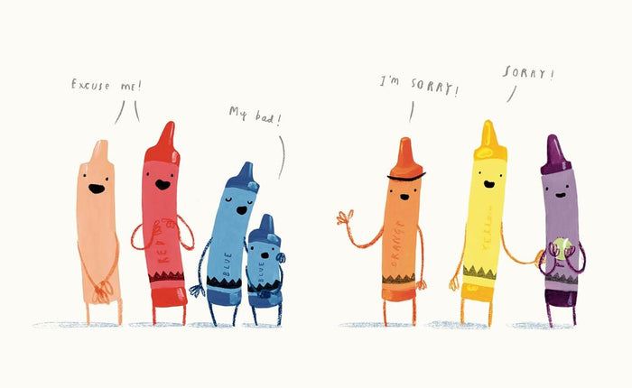 Book - Crayons Book Of Manners - Spread 02
