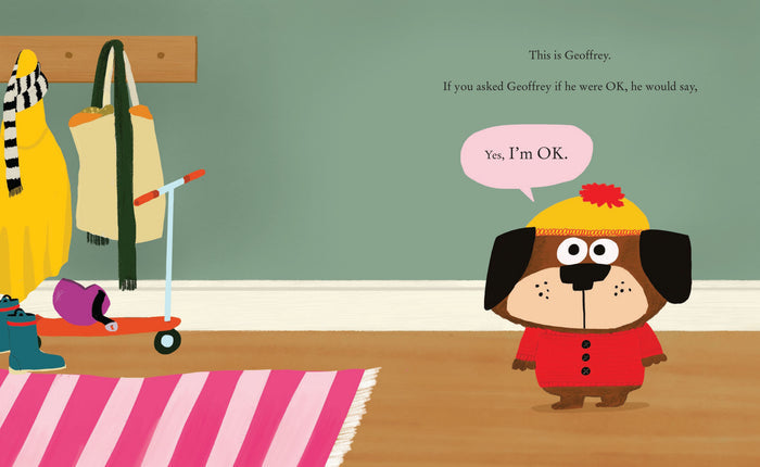 Book - Geoffrey Gets The Jitters - Spread 1