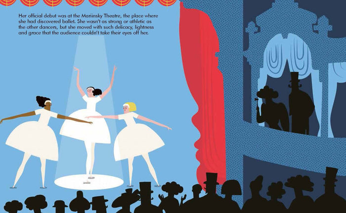 Book - Little People, Big Dreams - Anna Pavlova - Spread 3