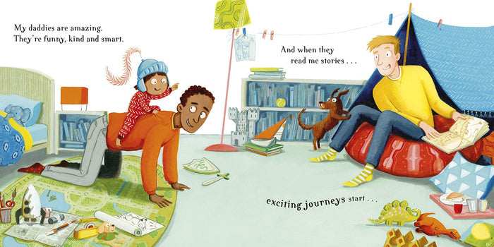 Book - My Daddies - Spread