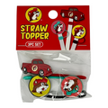 Buc-ee’s 3-Pack Straw Topper Set