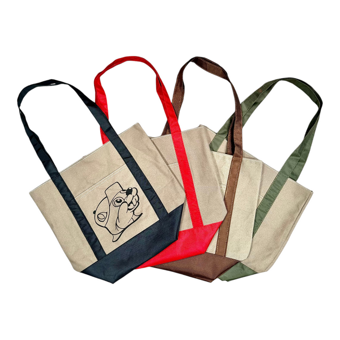 Buc-ee’s Small Canvas Tote Bag with Front Pocket