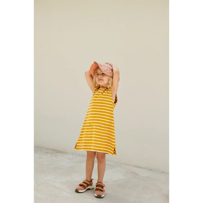 Liewood - Bucket Sun Hat - Leo Spots/Tuscany Rose - Lifestyle Cut