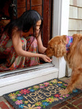 Bungalow Doormat - Like Dogs Black-view 1