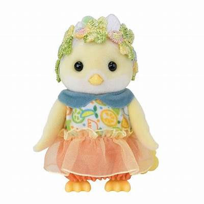 Calico Critters Citrus Bird Family