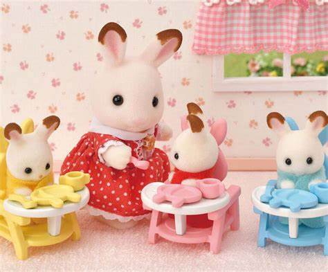 Calico Critters Triplets Care Set