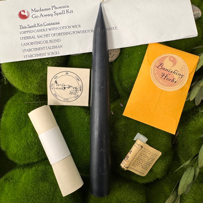 Candle Magic Spell Kit - Banishing