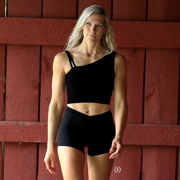 Child Asymmetrical Long Line Top
