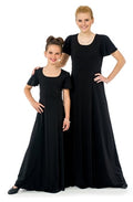 Christina Flutter Sleeve Scoop Neckline Dress | Style #119 | FAST SHIP!