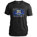 Connecticut Thin Blue Line Flag