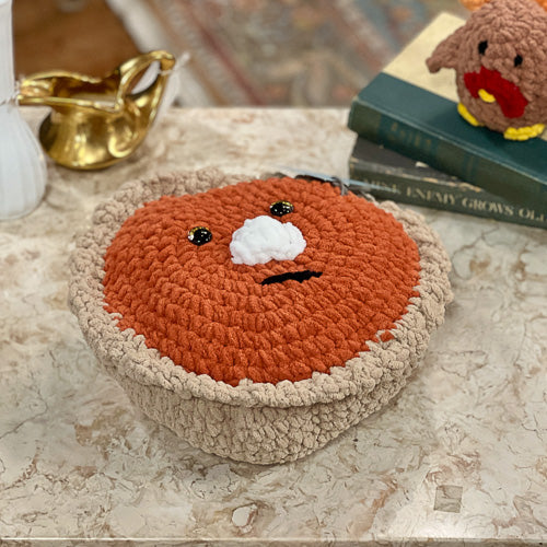 Crochet Giant Pumpkin Pie