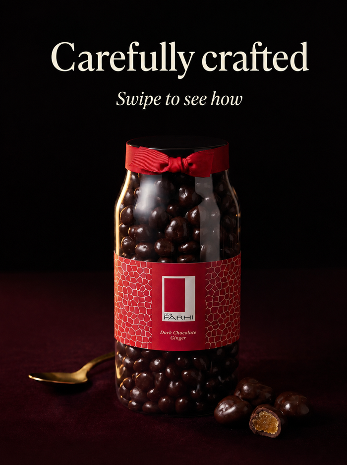 Dark Chocolate Coated Crystallised Gingers, Palm Oil Free, 850g