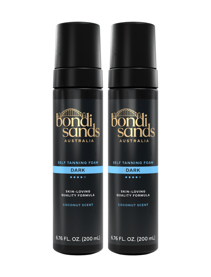 Dark Self Tanning Foam Bundle