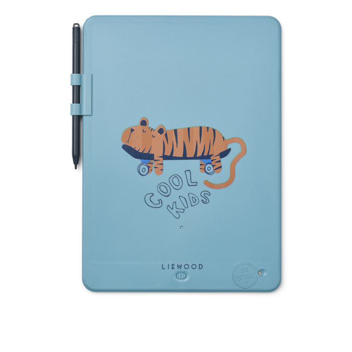 Liewood - Drawing Board - Zora - Tiger/Beach Blue - Backj