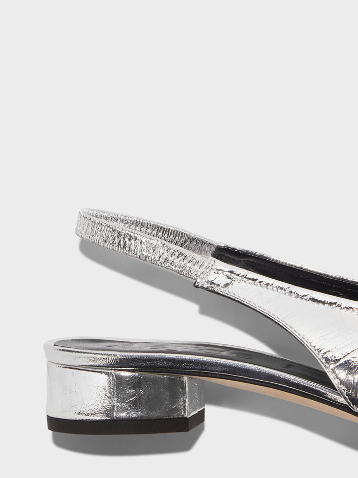 Dua Crackle Slingback