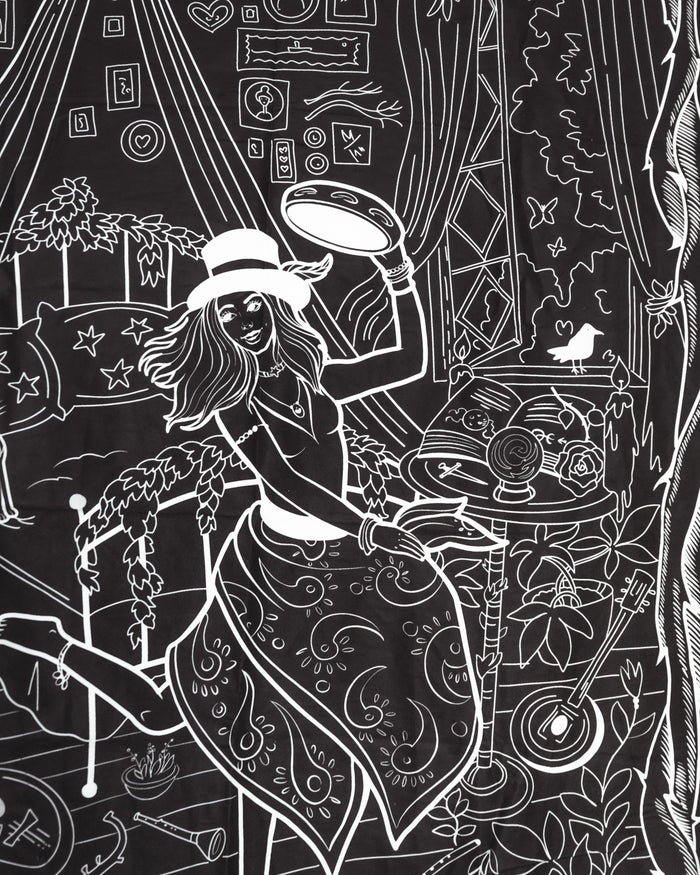 Eclectic Witch Tapestry