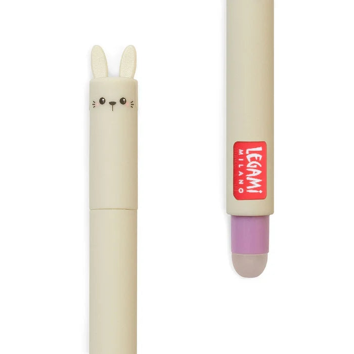 Erasable Gel Pen - Bunny - Close Up Cut