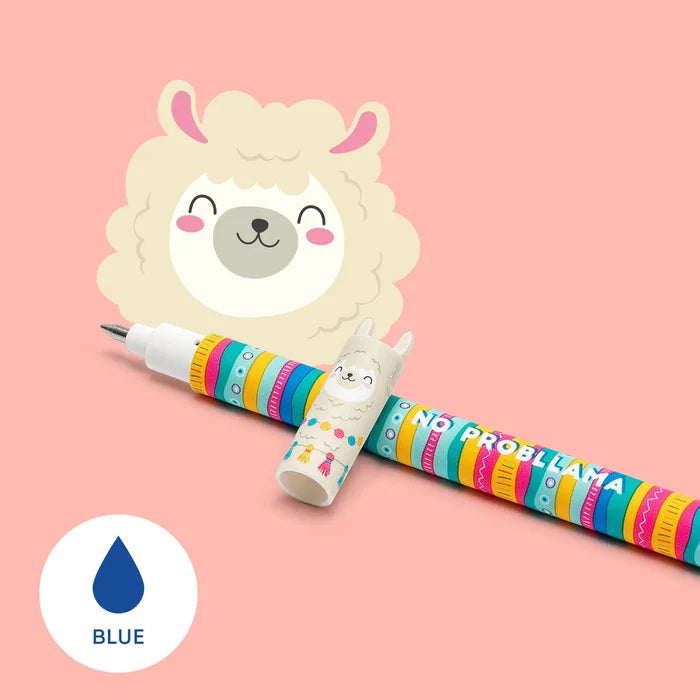 Erasable Gel Pen - Llama - Ink Details