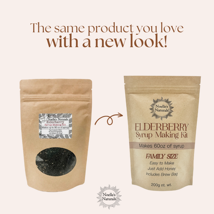 Family Size Elderberry Syrup Making Kit - Makes up to 60oz