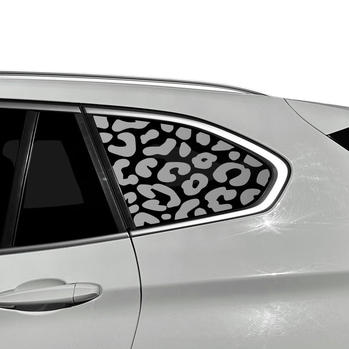 Fits BMW X1 2016 - 2022 Animal Leopard Cheetah Cow Window Vinyl Decal Stickers - Bogar Tech Designs