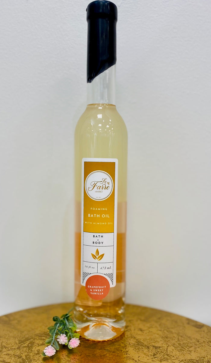 Foaming Bath Oil