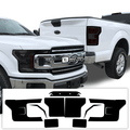 Complete Full Headlight Taillight Precut Film Overlay Tint Kit Fits Ford F150 2018 - 2020 - Bogar Tech Designs
