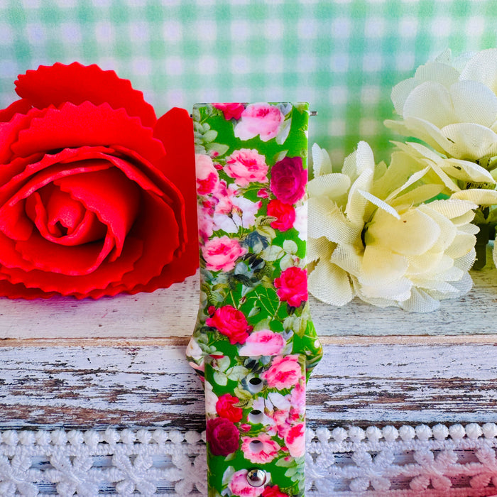 Garden Party Print Silicone Band For Samsung Watch