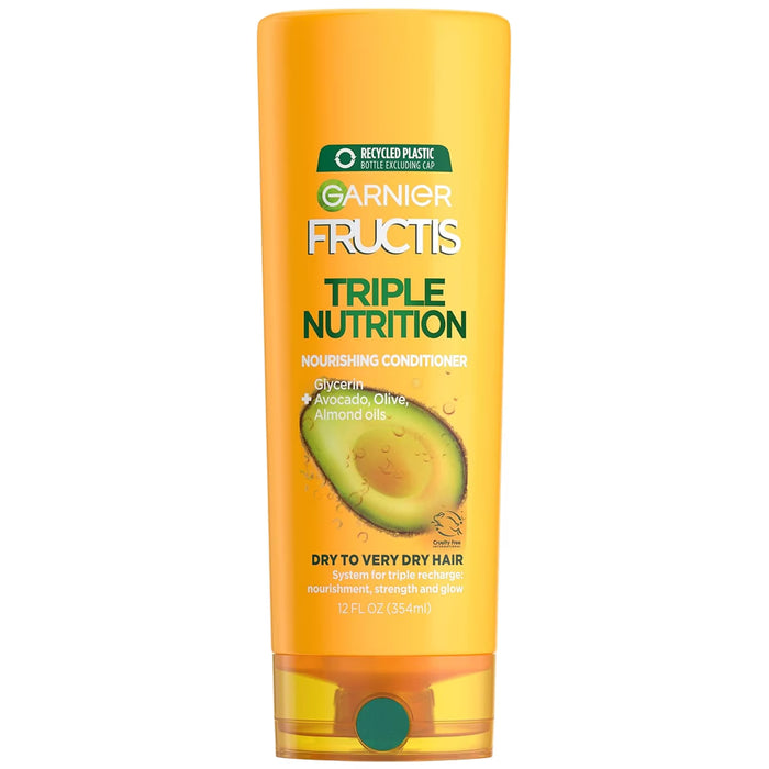 Garnier Fructis Triple Nutrition Conditioner - 12 oz - 6 Pack