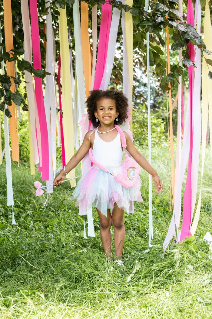Great Pretenders Think Mint Pink Skirt Wings & Wand 4-6